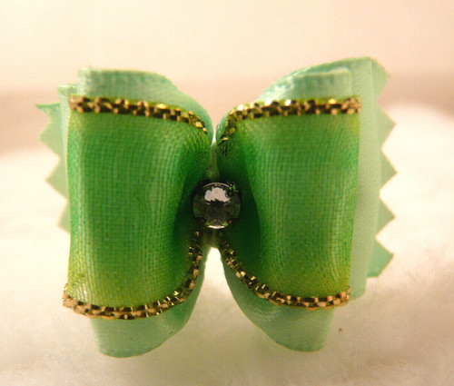 Bwb dog top knot bow - top,